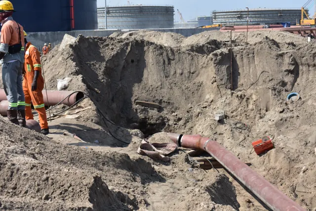 Pipeline Site Works